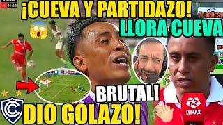 CHRISTIAN CUEVA DA GOLAZO + PARTIDAZO con CIENCIANO vs UTC! RELATO CONMOVEDOR! LLORA ENTREVISTA