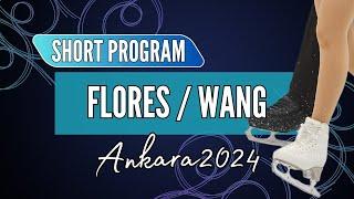 Olivia FLORES / Luke WANG (USA) | Junior Pairs Short Program | Ankara 2024