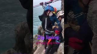 Extremely Adventure / Zip lining/ tung lung chau / HONGKONG