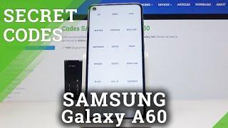 Secret Codes of Samsung Galaxy A60 - Open Testing Menu / Device Info