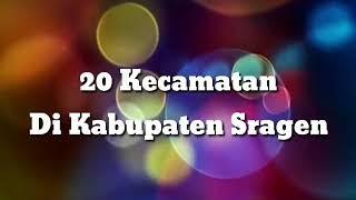 Parodi sayang !bnama nama kecamatan di sragen!!cah sragen mana suaranya