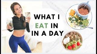 WHAT I EAT IN A DAY + HEALTH TIPS  | ASHLEY GAITA