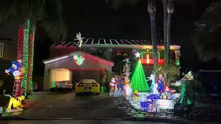 Christmas light show 2022 “What A Glorious Night” Shroyer Family Christmas ￼￼