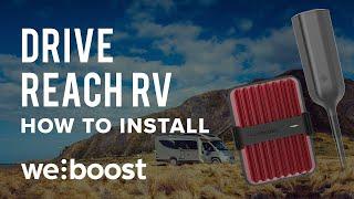 How to Install Your Drive Reach RV Cell Phone Signal Booster | weBoost