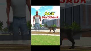 Dinosaur attack raju par || super gaming #indianbikedriving3d #shorts