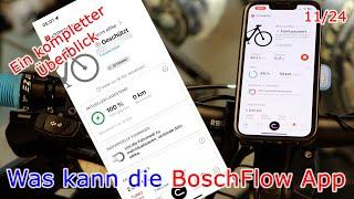 Was kann die Bosch Flow App fürs eBike, ein kompletter Überblick // 11/24