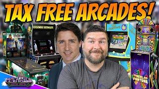 Tax Free Arcades? Arcade1Up, AtGames & More!