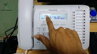 Panasonic KX-DT543 Date & Time Change