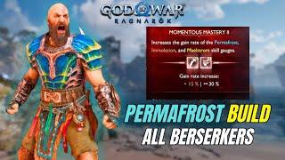 ALL BERSERKERS DELETED - PERMAFROST BUILD ️ (GMGOW + No Damage) - God Of War Ragnarok