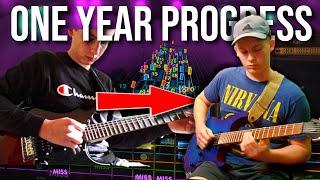 One Year Guitar Progress Using Rocksmith (2019-2020)