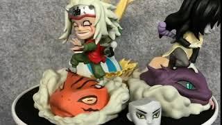 Review Mô hình Naruto Sanin Jiraiya, Orochimaru, Tsunade  Resin Bootleg - Anime Figure Tanoshii Shop