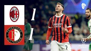 We bow out of the Champions League | AC Milan 1-1 [1-2 agg] Feyenoord | Highlights