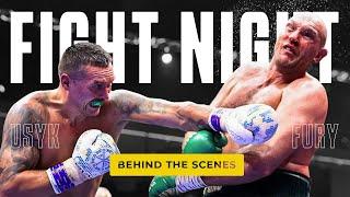 FIGHT NIGHT USYK vs FURY | BEHIND THE SCENES