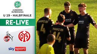 RE-LIVE | 1. FC Köln - 1. FSV Mainz 05 | U19 Bundesliga | Halbfinale 1 - Rückspiel