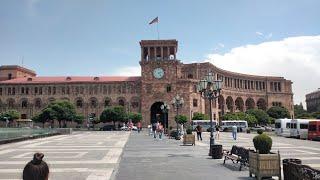 Strolling REPUBLIC SQUARE Yerevan Armenia | Unfiltered Travels