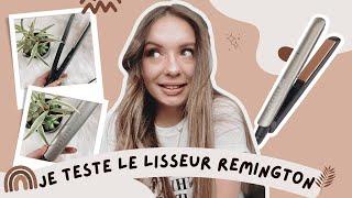 JE TESTE LE LISSEUR REMINGTON (Keratin Therapy S8590)