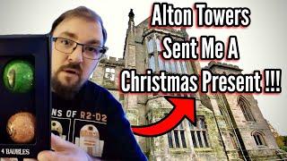 Alton Towers Sent Me A Christmas Present 