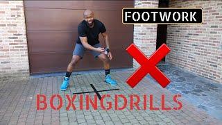 BOXINGDRILLS - FOOTWORK #jonathanmj