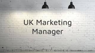 NEW JOB: UK Marketing Manager!