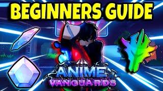 Day 1 Beginner's Guide (Tips & Tricks) | Anime Vanguards