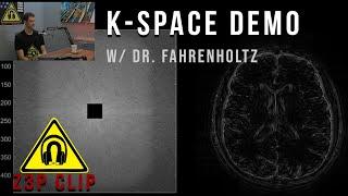 The multi layered Cake of K-space Explained with a Demo.