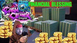 Click this video for financial blessings in 2025.  Cash Cleaner Simulator