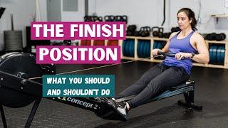 Do's and Don'ts of the Rowing Finish Position