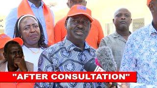 Raila Odinga delivers another announcement in Kilifi after consultation with ODM leaders!