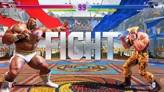 Street fighter 6  MenaRD (Zangief) Vs Caba (Guile)  SF6 High Level Match's!