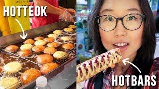 KOREAN STREET FOOD at Namdaemun Market ft. Hotteok