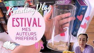 VLOG LECTURE ESTIVAL #8 - MES AUTEURS CHOUCHOUS