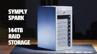 Some notes on the SymplySPARK - 144TB RAID Storage!