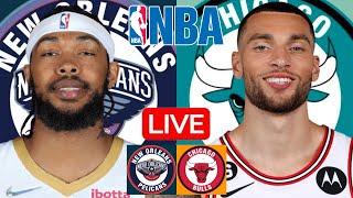 LIVE: NEW ORLEANS PELICANS vs CHICAGO BULLS | NBA | PLAY BY PLAY | SCOREBOARD