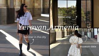 Armenia Vlog  Museum️ What to do in Yerevan ️ Summer in Armenia️ Walk around the City