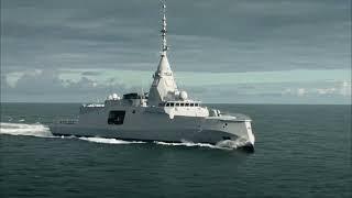 Amiral Ronarc'h Sea Trials, FDI Class frigate