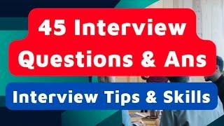 Top 10 Interview Questions | How to Clear Job Interviews | Interview Preparation | Interview Tips