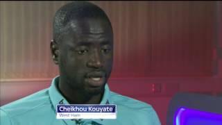 Consecutive French interpreting by Marc Joss with Cheikhou Kouyaté