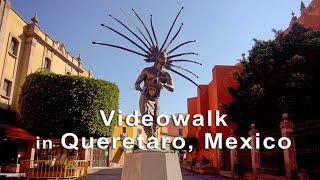 Walking by Queretaro, Mexico in a morning. Videowalk with Spatial Audio