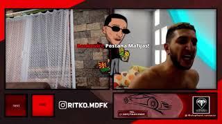 RITKO MDFK I Lepa DEVOJKA (RITKO padna od stolot)