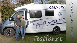 Leni & Toni follow us around: Vorstellung KNAUS Sky TI 650 MF | unsere (letzte) Testfahrt