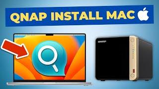 How to install QNAP software on Mac (Qfinder Pro) and find NAS on local network LAN