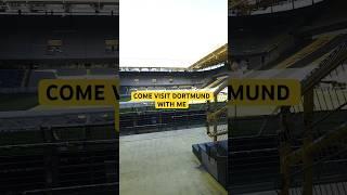 DORTMUND STADIUM TOUR BTS! #footy #soccer #footballstadiums #football #bundesliga #dortmund