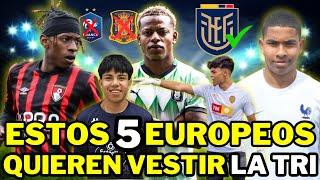  ESTOS SON 5 EUROPEOS QUE QUIEREN JUGAR POR LA TRI  TODOS pueden ser CONVOCADOS ️ ENTREVISTAS