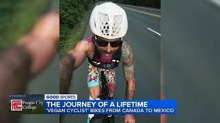 The Journey of a Lifetime: Tyler Pearce aka 'The Vegan Cyclist' bikes from Canada to Mexico