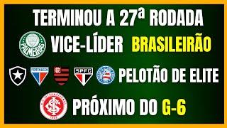 BRASILEIRÃO | PALMEIRAS RETOMA A VICE-LIDERANÇA | INTER PRÓXIMO DO G-6