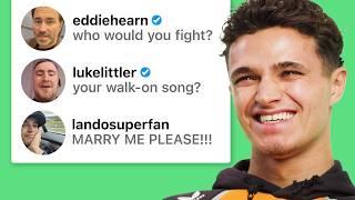 Lando Norris Replies To Eddie Hearn, Luke Littler And F1 Fans | Block 'N' Scroll Star