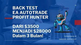 Robot Trading Forex Terbaik 2023 mt4 All Broker | PROFIT HUNTER | KELASJUTAWAN.ID