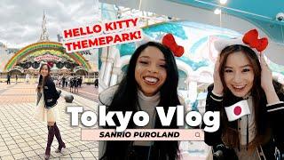 tokyo vlog  Sanrio Puroland - Hello Kitty Theme Park in Tokyo | Living in Japan