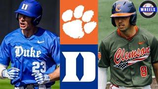 #10 Clemson vs #6 Duke (Game 3, CRAZY GAME!) | 2024 College Baseball Highlights