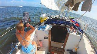 Sailing Ole Skeeter Ep  7 Finally Sailing!